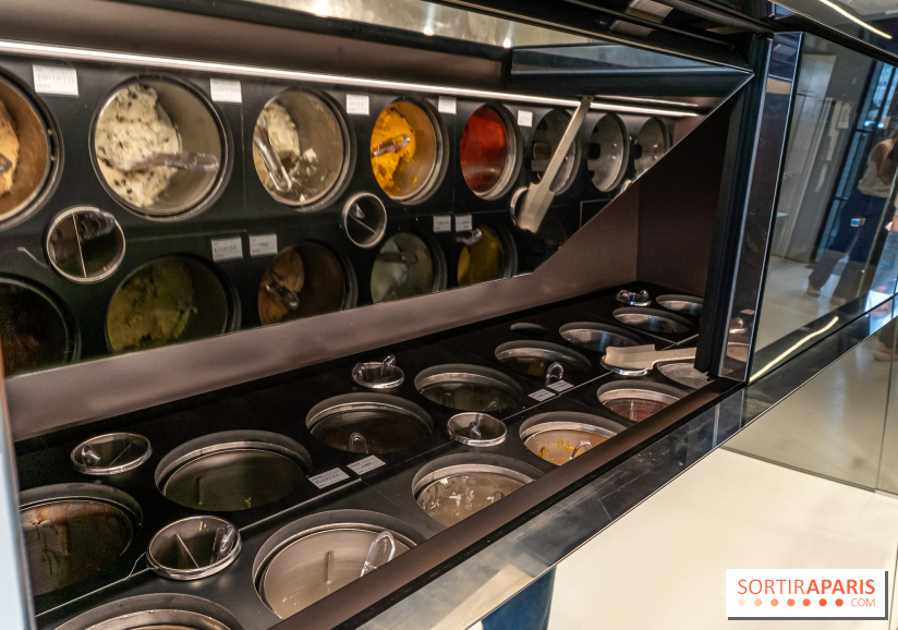 Angiolo, le glacier de Saint-Germain-des-Près - les photos -  bacs de glaces