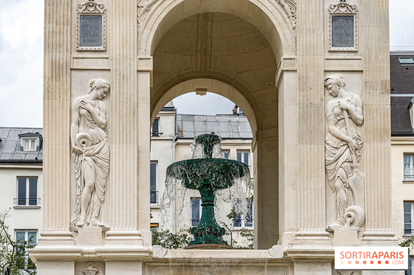 La Fontaine des Innocents restaurée à Paris