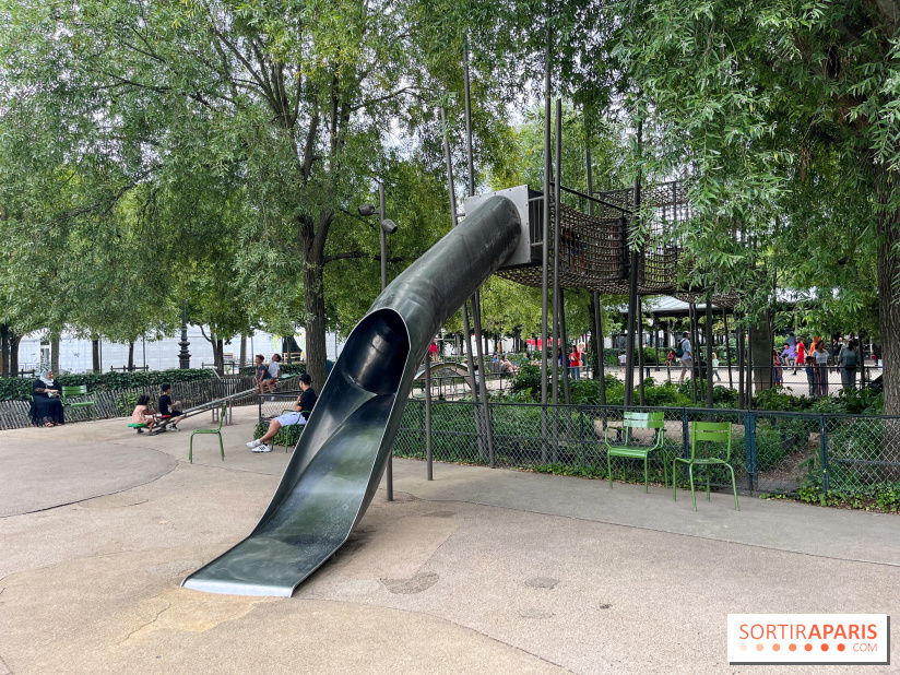 Jardin des Tuileries aires de jeux - nos photos