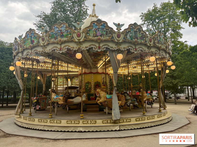Jardin des Tuileries aires de jeux - nos photos