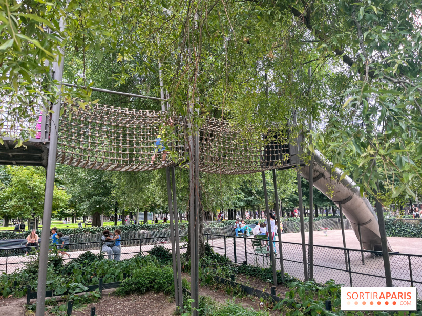 Jardin des Tuileries aires de jeux - nos photos