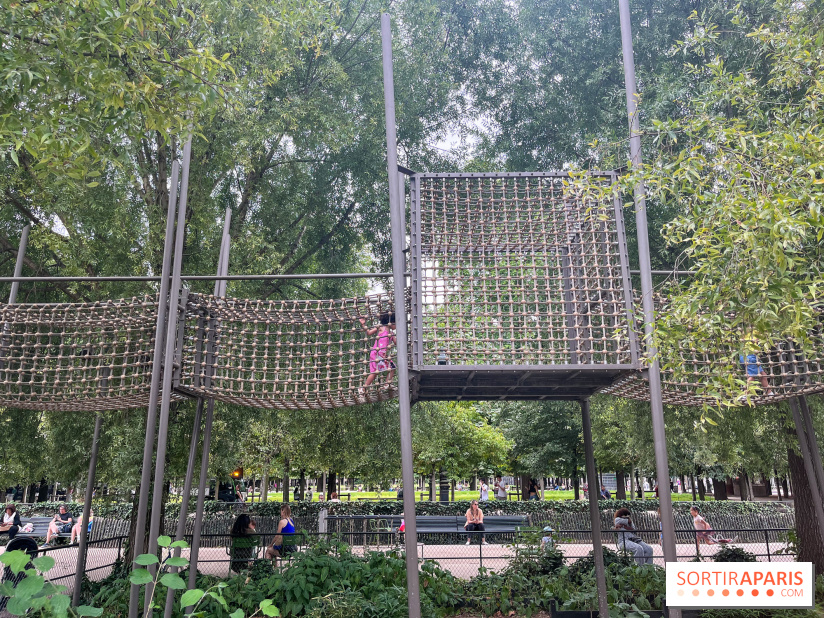 Jardin des Tuileries aires de jeux - nos photos