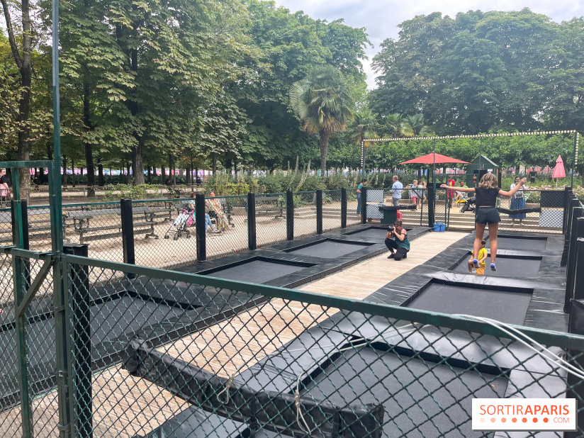 Jardin des Tuileries aires de jeux - nos photos