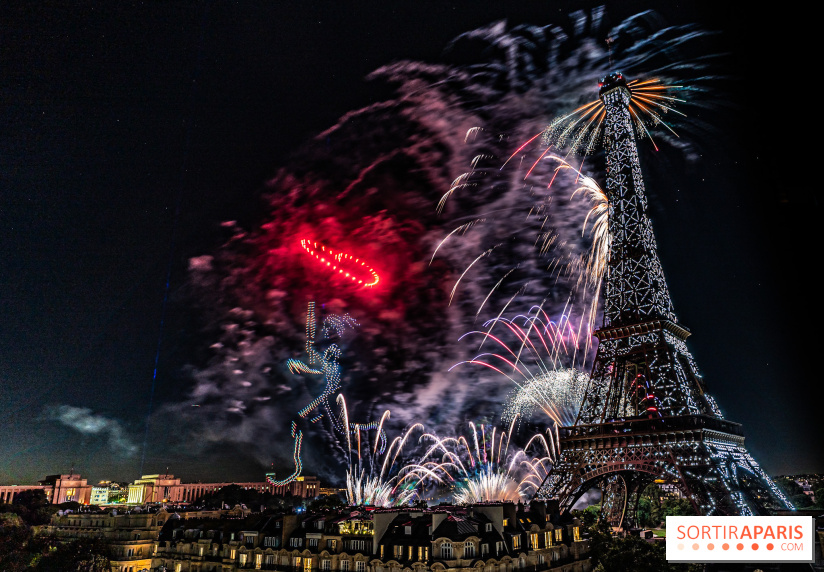 Feu d'artifice du 14 juillet de Paris 2024, les photos 