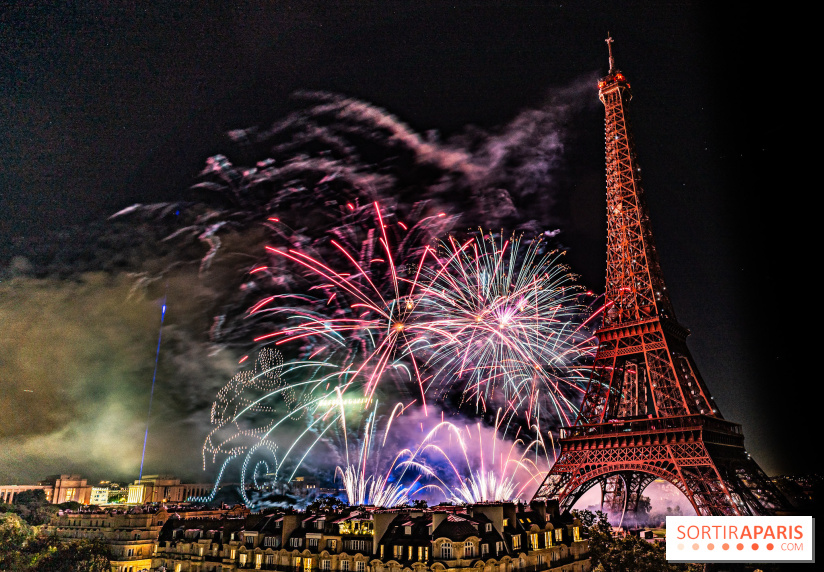 Feu d'artifice du 14 juillet de Paris 2024, les photos 