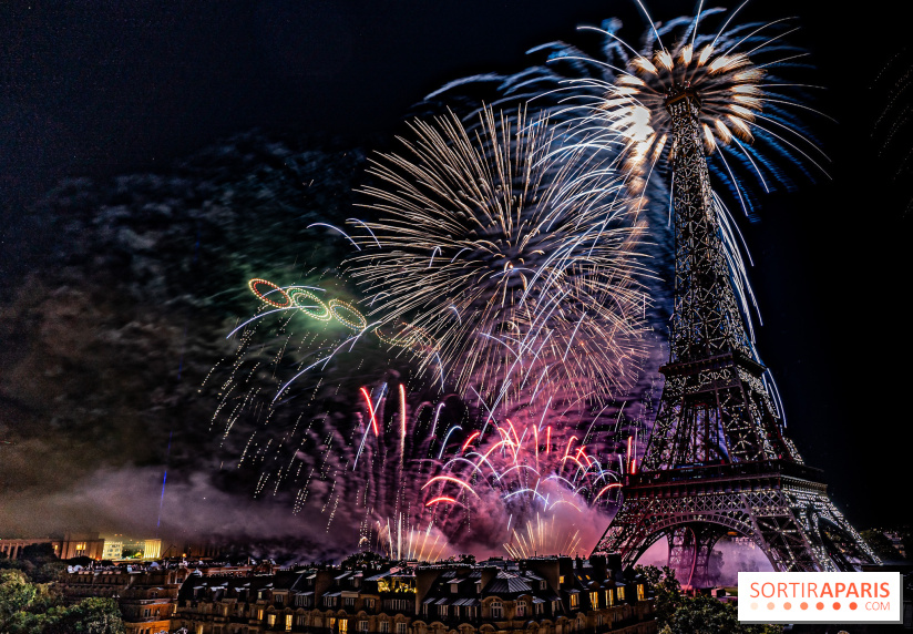 Feu d'artifice du 14 juillet de Paris 2024, les photos 