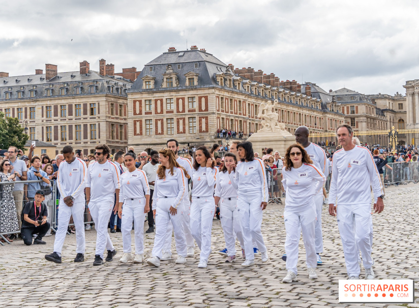 JO Paris 2024 : Les porteurs et relais de la flamme à Versailles
