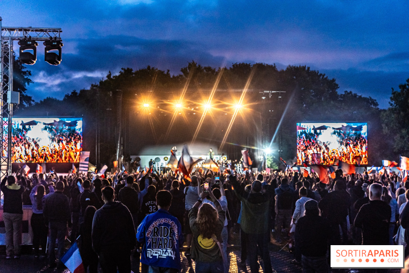 La Fan zone de Saint-Quentin en Yveli!nes, soirée Ofenbach et drones -  A7C0440
