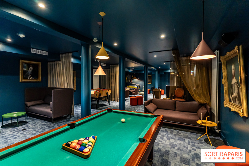 Le brunch à volonté exceptionnel de la Maison du Val à Saint-Germain-en-Laye dans les Yvelines - 78  -  gaming room - salle de jeux