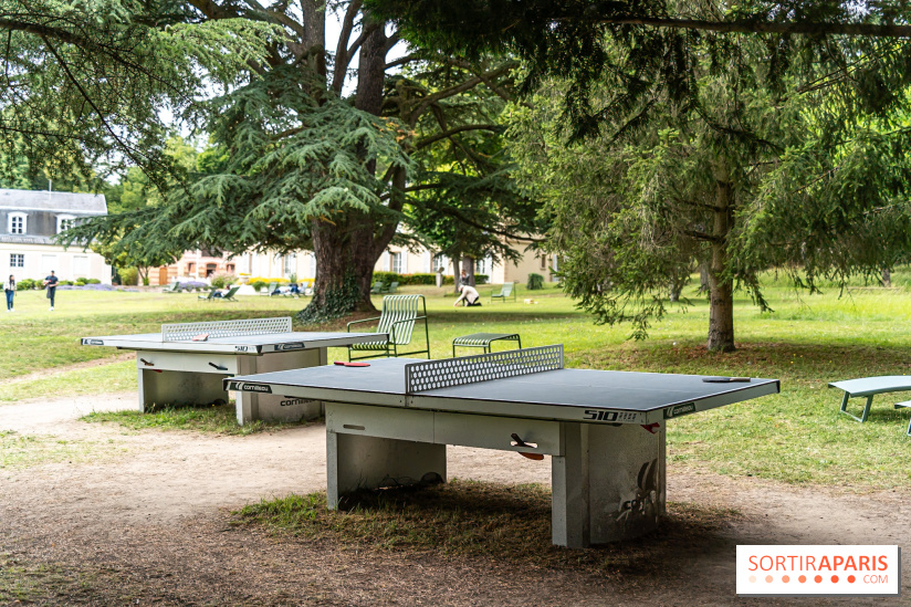 Le brunch à volonté exceptionnel de la Maison du Val à Saint-Germain-en-Laye dans les Yvelines - 78  -  table de ping pong