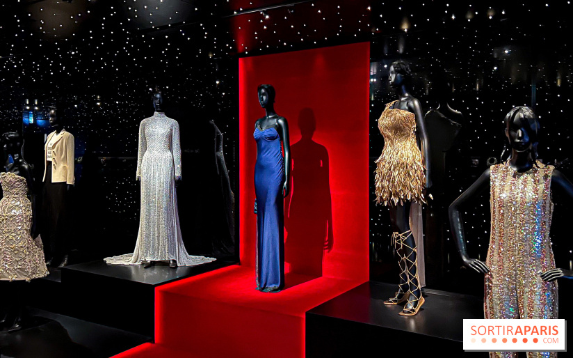 JO paris 2024 : Les tenues de scène de Lady Gaga, Aya Nakamura et Céline Dion exposées à la Galerie Dior  - image00033