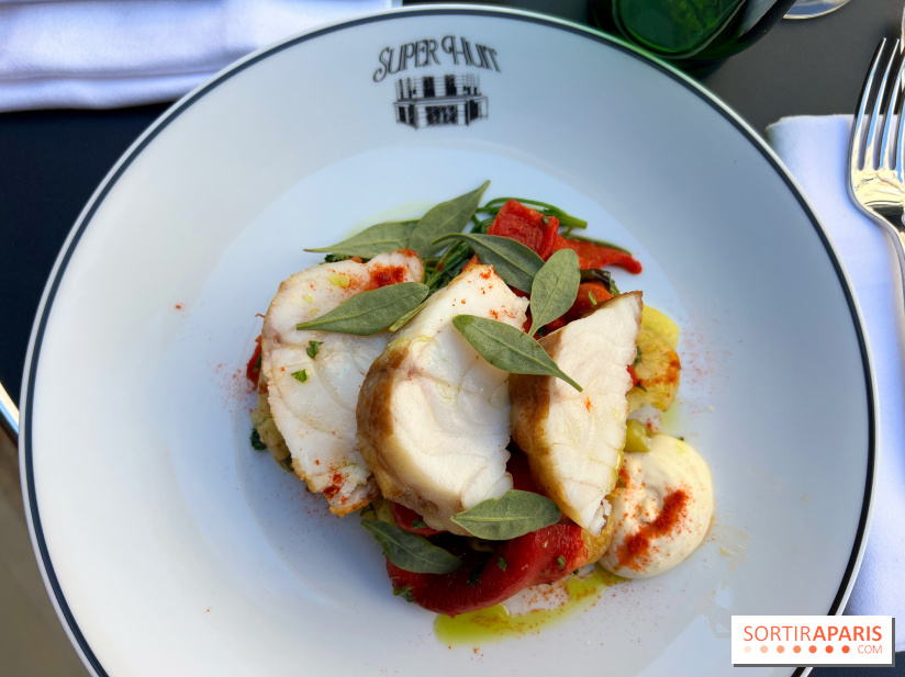 Super Huit - Lotte, poivrons, guindillas