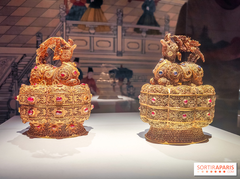 L'or des Ming, l'exposition luxueuse du musée Guimet se dévoile  - IMG20240917172741
