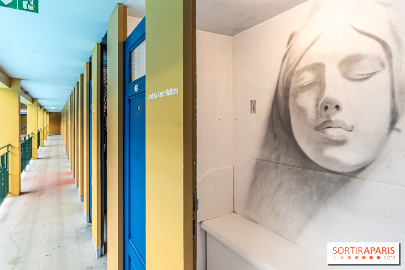 Les cabines de 70 artistes street-art à Molitor, 2e édition internationale - photos -  allée