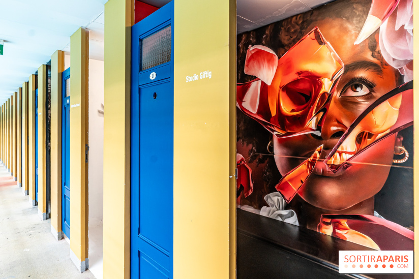 Les cabines de 70 artistes street-art à Molitor, 2e édition internationale - photos -  allée