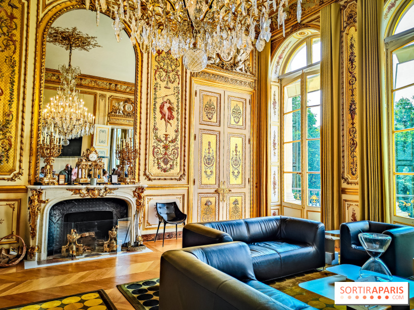 Palais de l'Elysée Paris - salon doré bureau président de la république