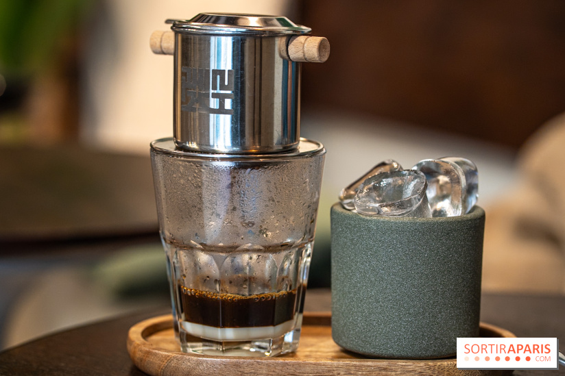 Phin Mi, le coffee shop vietnamien et banh mi Paris 5e -  ca phe sua da