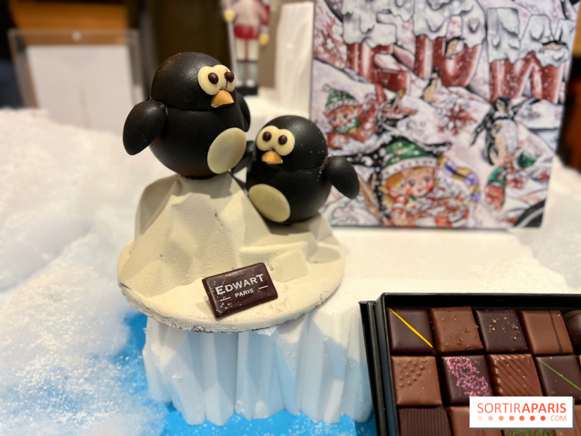 Chocolats de Noël et calendrier de l'Avent 2024 d'Edwart Chocolatier
