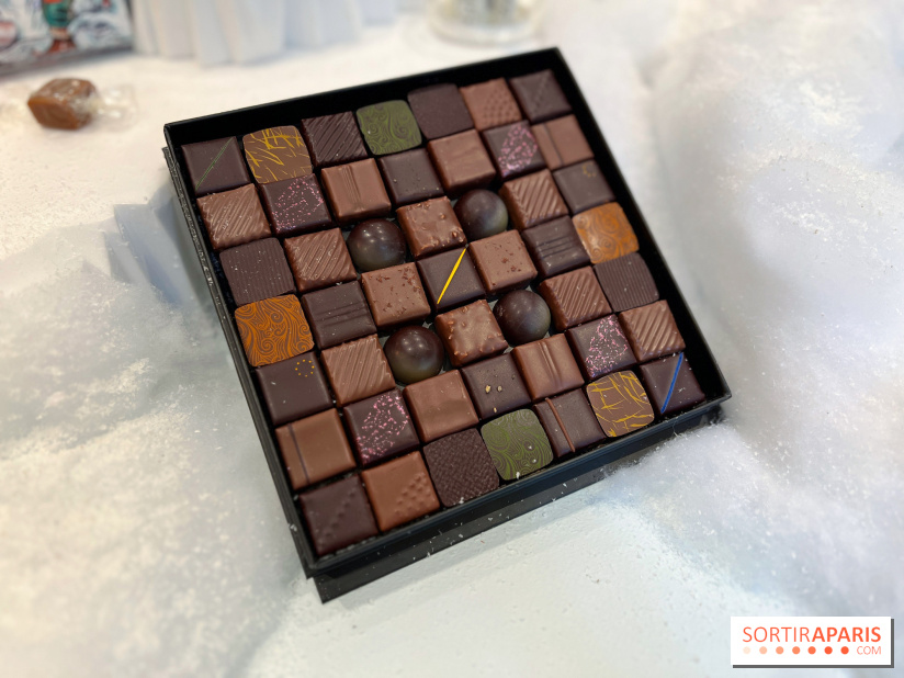 Chocolats de Noël et calendrier de l'Avent 2024 d'Edwart Chocolatier