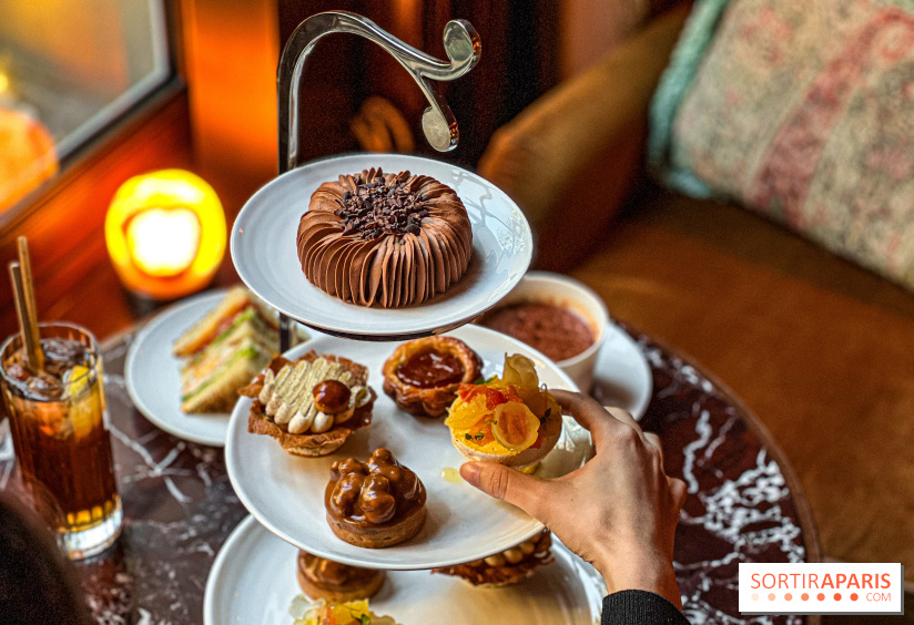 L'élégant Tea Time du Saint James Paris, à savourer dans l'écrin feutré de sa bibliothèque - image00071