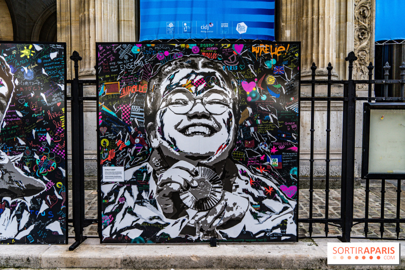 Les visages des Jeux, l'exposition street-art gratuite de Jo Di Bona à Paris