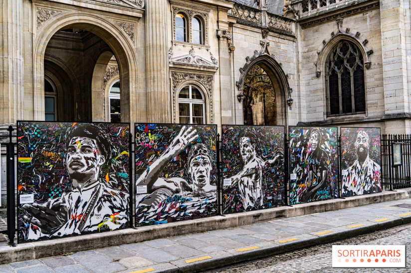 Les visages des Jeux, l'exposition street-art gratuite de Jo Di Bona à Paris