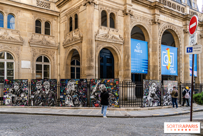 Les visages des Jeux, l'exposition street-art gratuite de Jo Di Bona à Paris