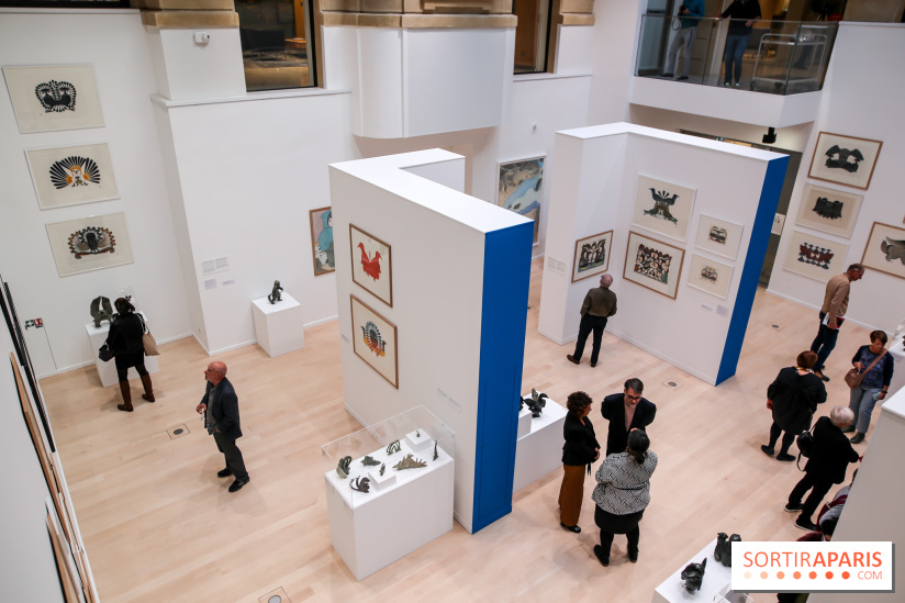 Exposition sur l'art inuit au Centre culturel canadien, nos photos