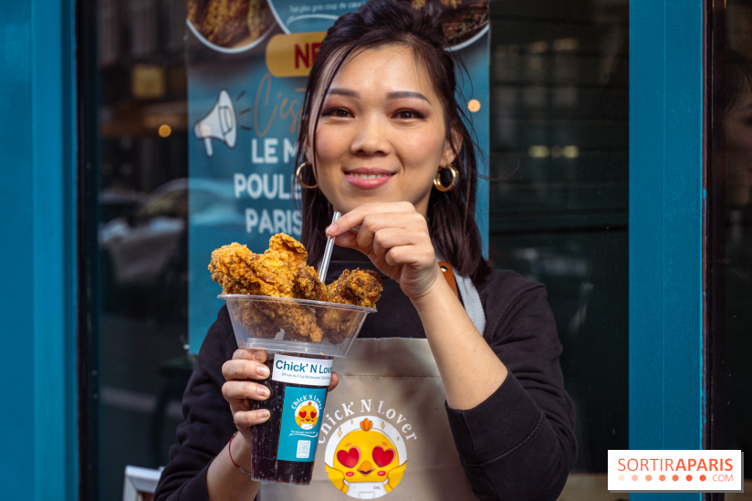 Chick’n Lover, le resto de poulet frit maison Paris 9e - poulet frit et boisson à emporter