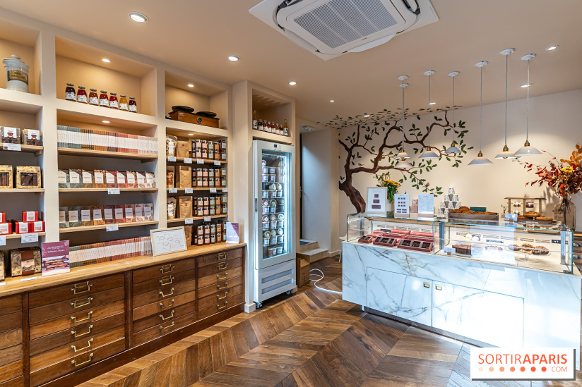 La chocolaterie et salon de thé Jardin Sucré à Dampierre - 78