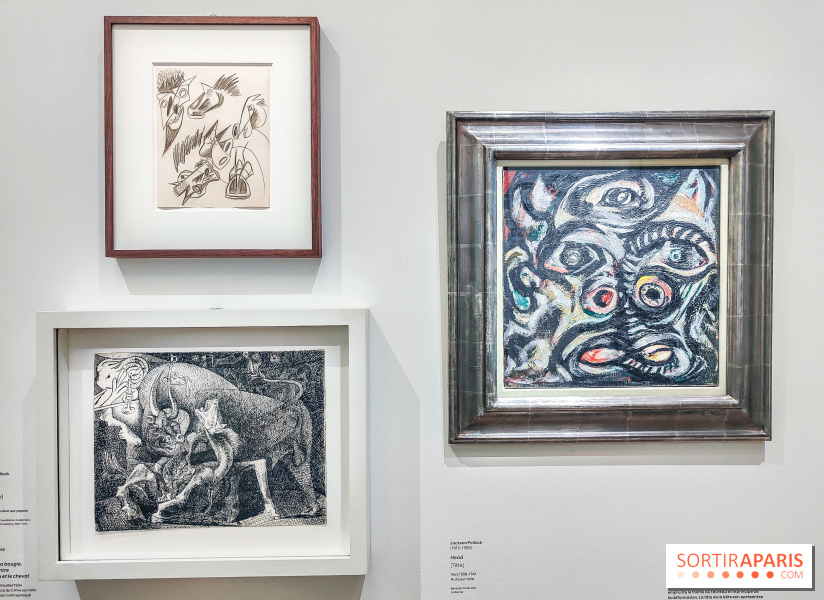 Jackson Pollock, les premières années : l'exposition rétrospective au musée Picasso Paris - photos