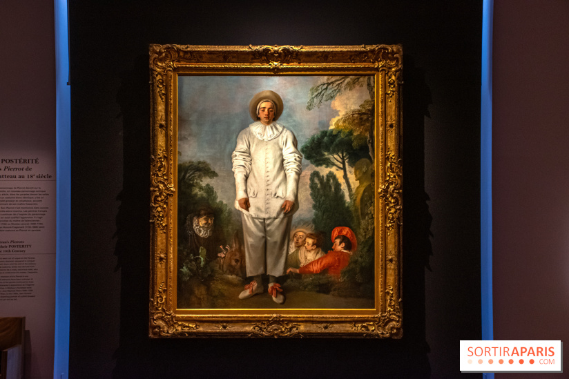 Exposition événement Revoir Watteau au musée du Louvre, autour de la figure de Pierrot