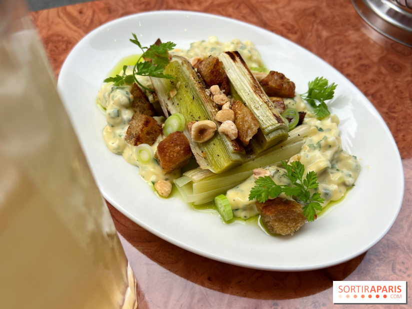 Restaurant Dame - Poireaux, sauce gribiche