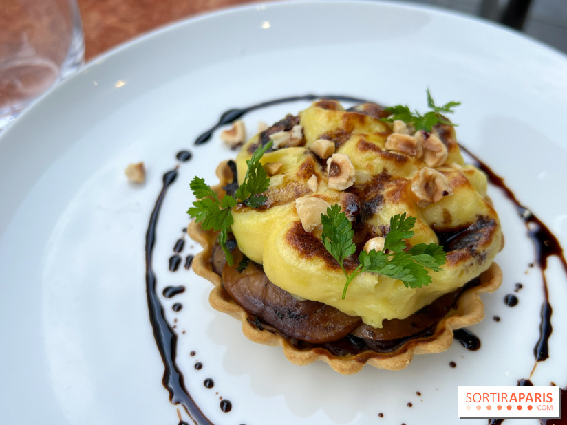 Restaurant Dame - Tartelette champignons