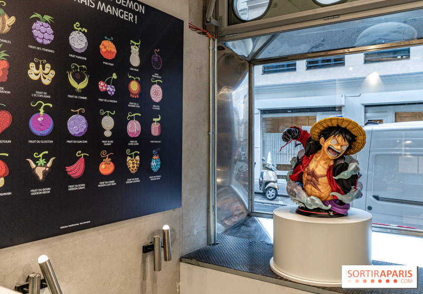 One Piece pop-up shop Paris - les photos