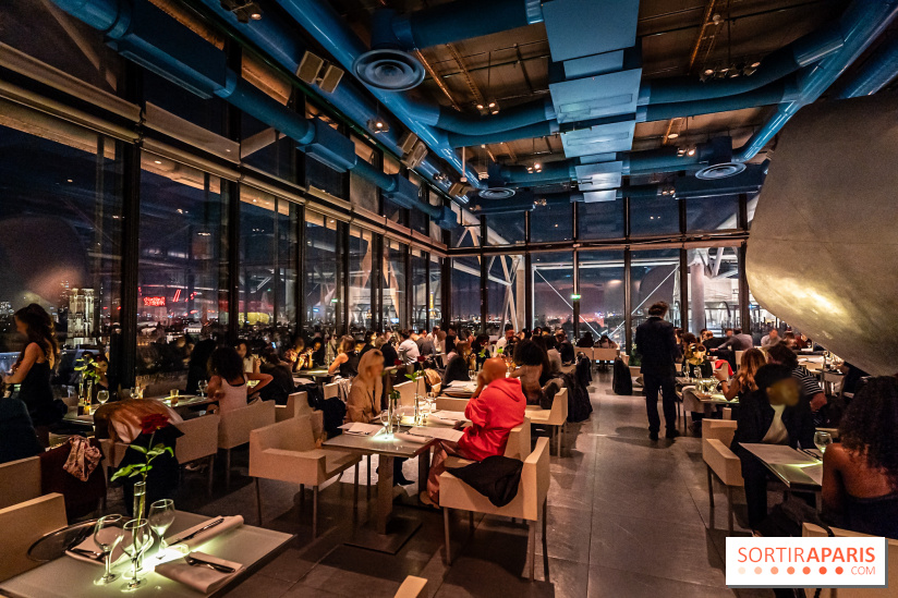Le Georges, le restaurant-terrasse en rooftop du Centre Pompidou - les photos