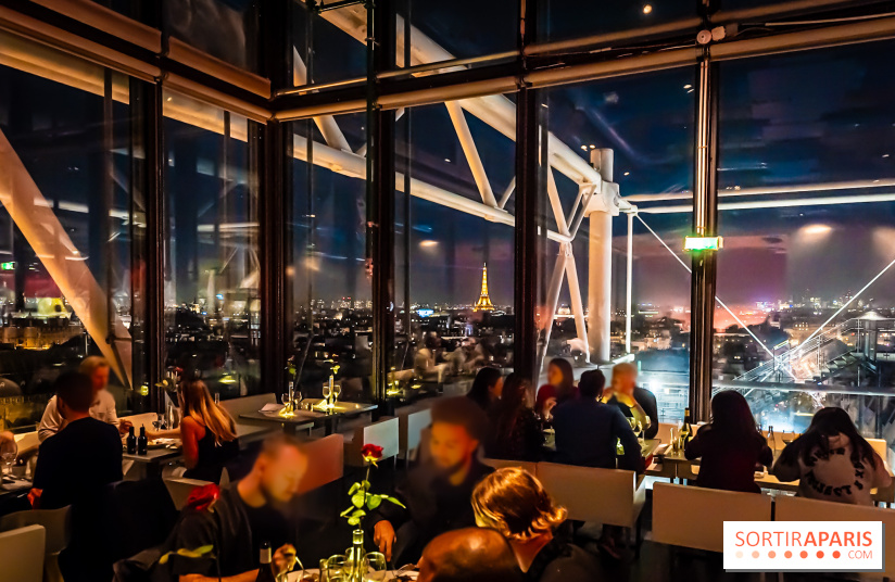 Le Georges, le restaurant-terrasse en rooftop du Centre Pompidou - les photos