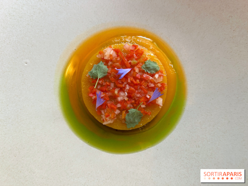 Maison Brut Paris - Doubeurre, piment végétarien, agastache