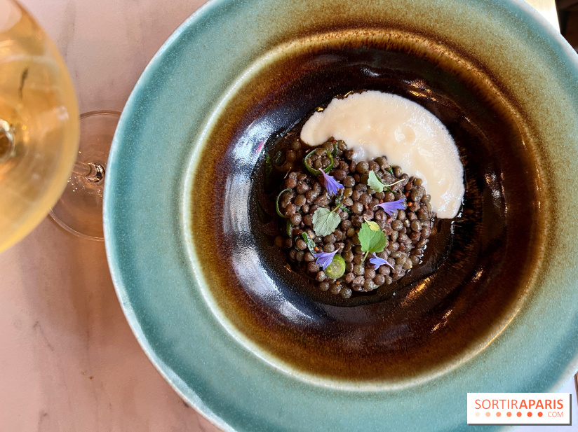 Maison Brut Paris - Lentilles vertes, oignon doux