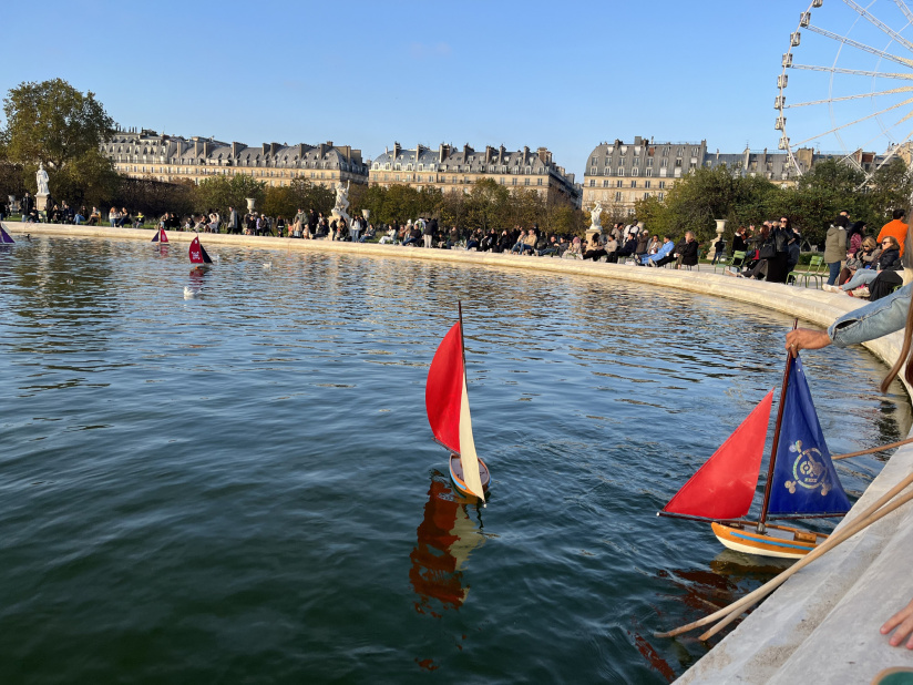 Petits bateaux du Jardin des Tuileries - nos photos