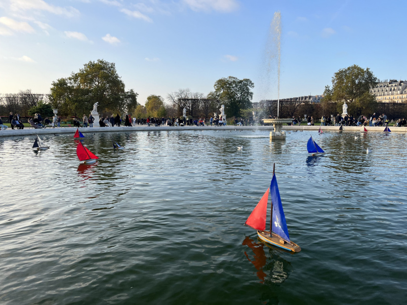 Petits bateaux du Jardin des Tuileries - nos photos