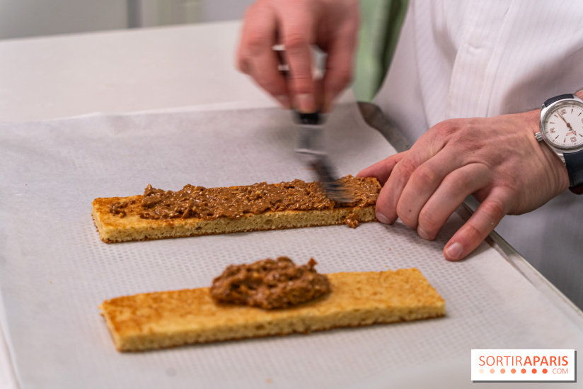 Cours de cuisine au Ritz : la bûche de Noël 2024 - A7C6241