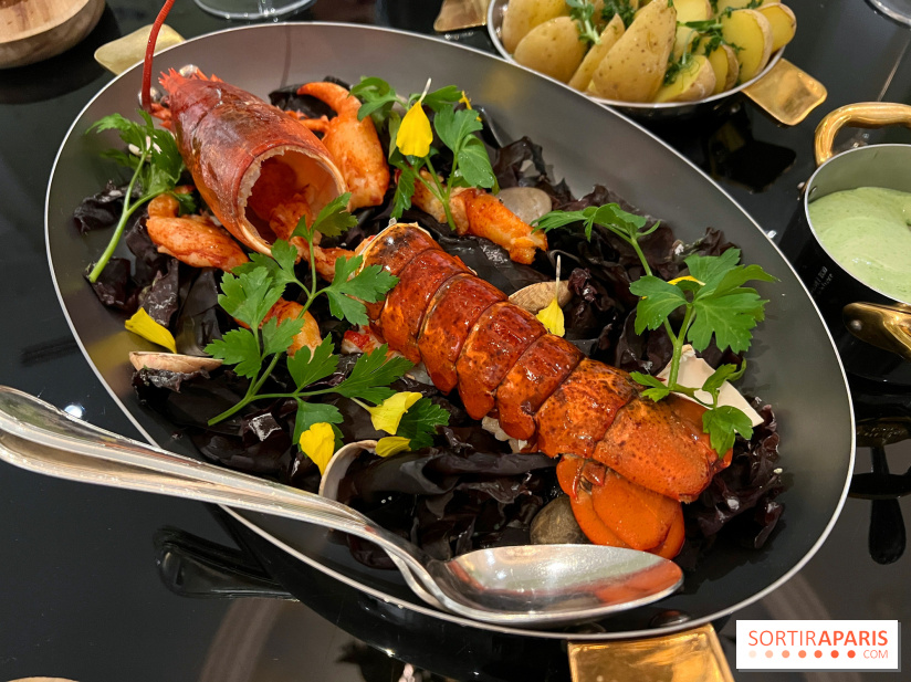 Le Grand Diner, Hôtel San Régis - Homard à la flamme