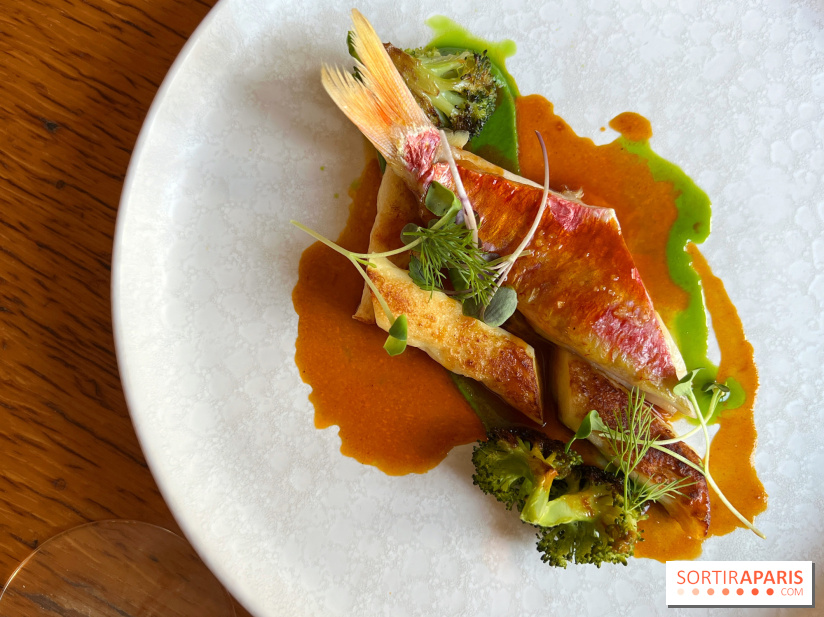 Fugue Restaurant - Rouget barbet, sauce bouillabaisse