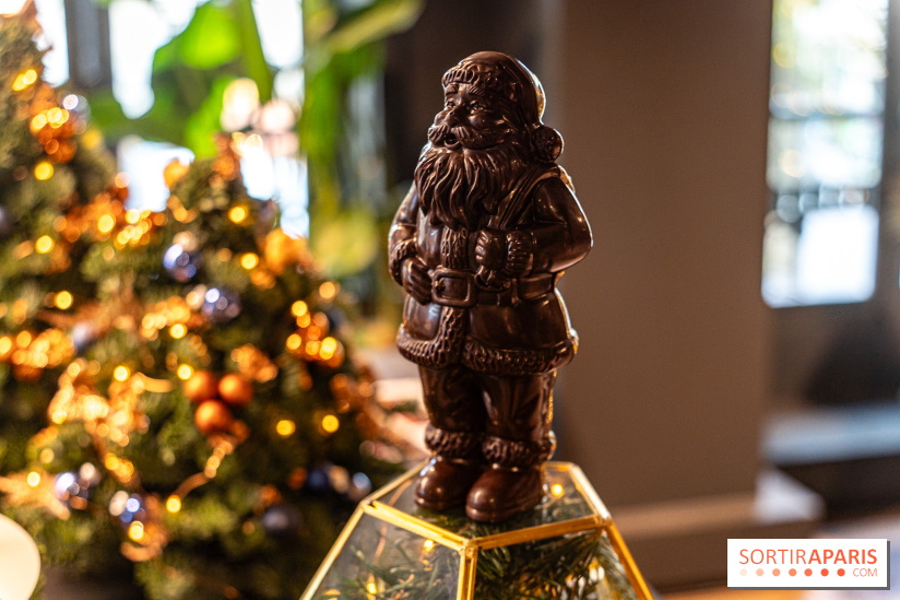 Les bûches de Noël de Jeffrey Cagnes 2024 - photos -  Père Noël