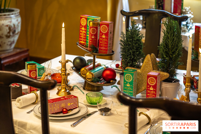 Les bûches originales au thé de Mariage Frères et ses thés de Noël 2024