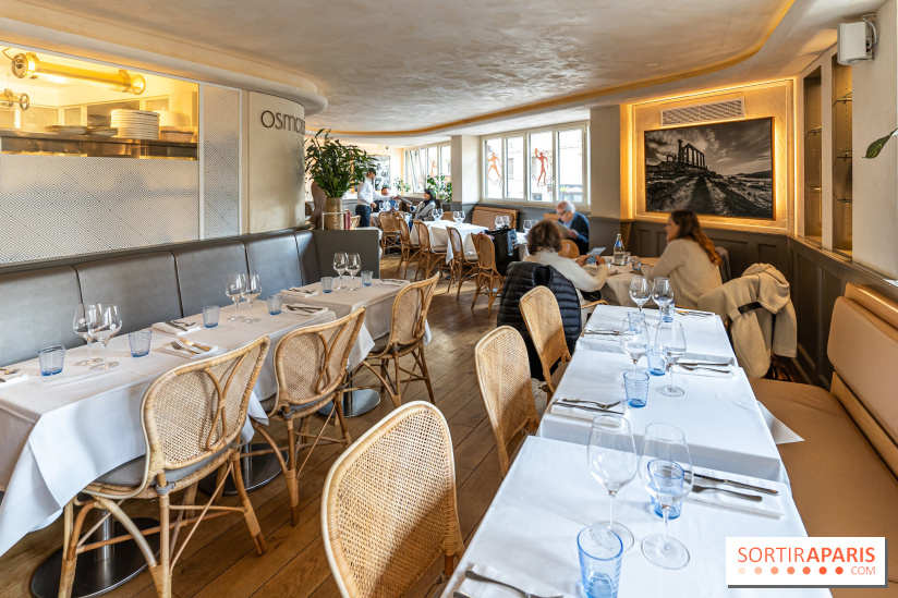 Osmossi par la maison Mavrommatis, le restaurant grec Paris 16e