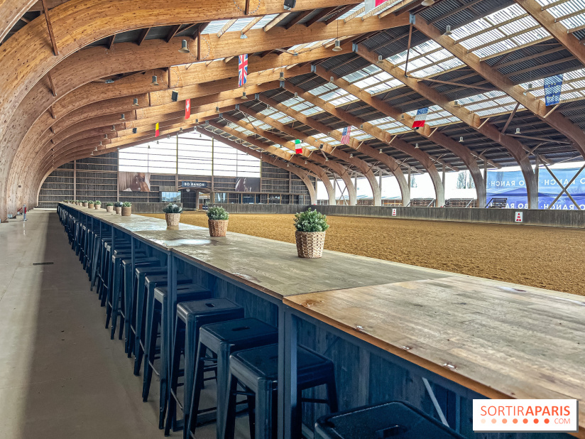 Bo Ranch, le restaurant - bar, site événementiel et lieu de compétition de Reining - manège - dîner