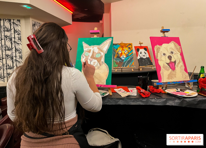 Paint your pet, l'atelier créatif pour peindre votre animal de compagnie - nos photos