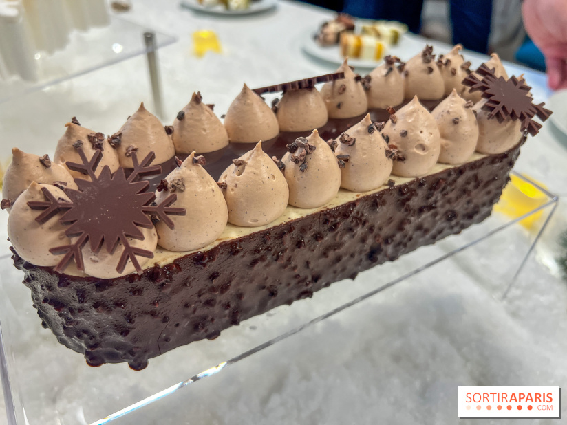 Bûches de Noël 2024 Bo&Mie - Flocon Cacao